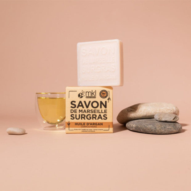 Savon de Marseille Surgras med Arganolja – 100 g